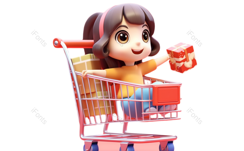 卡通图片,儿童元素,网上购物PNG,衬衫免抠素材